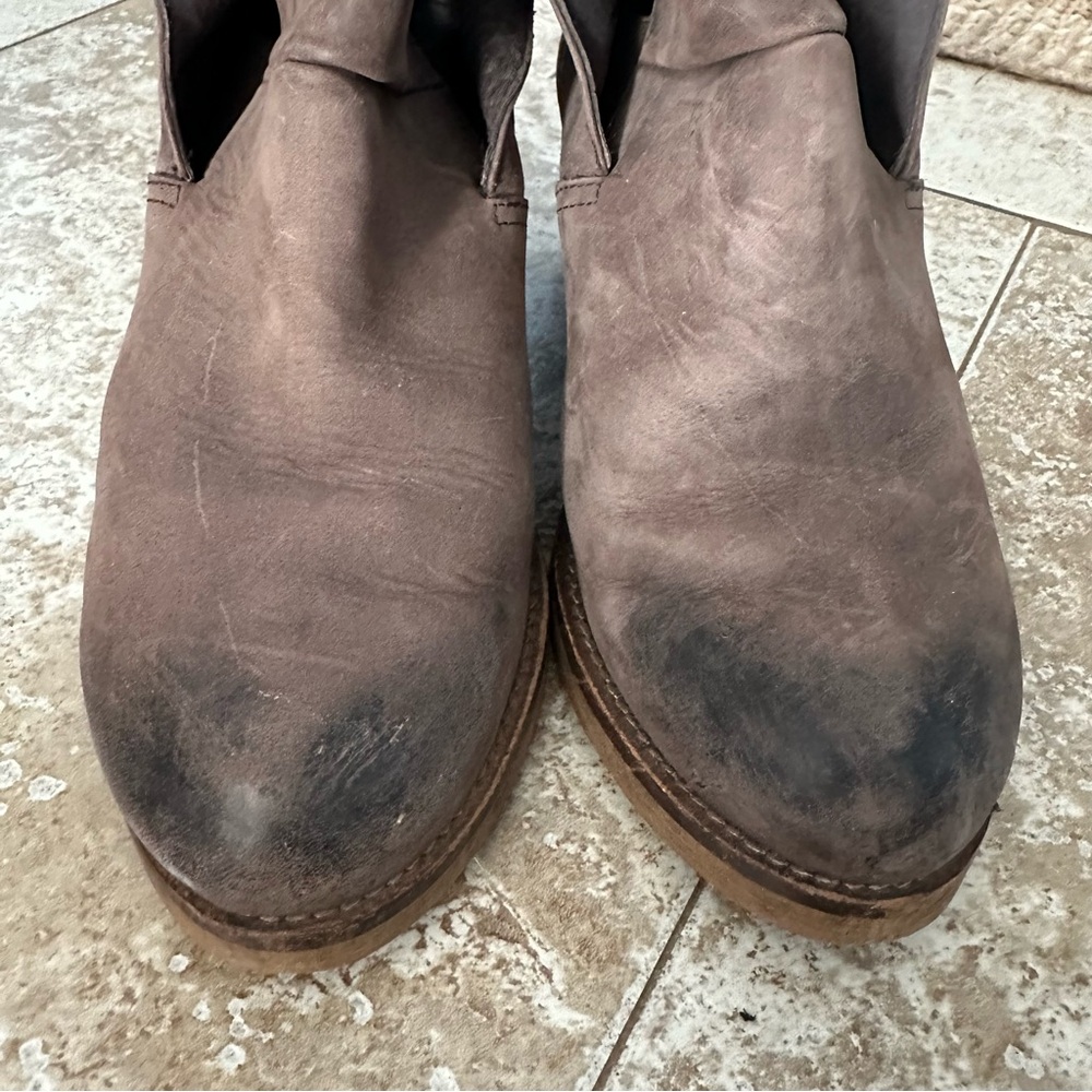 Free People Women's Brown Ankle Boots - Picture 10 of 13